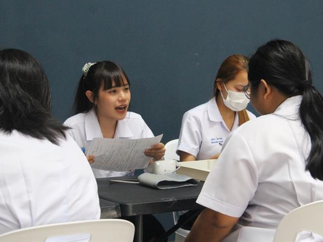 การรับบริจาคโลหิตเนื่องในวันเทคนิคการแพทย์ไทย ประจำปี 2568