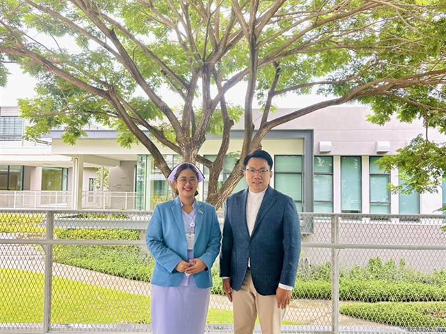 คณะเภสัชศาสตร์ มหาวิทยาลัยพะเยา หารือความร่วมมือเชิงวิชาการกับโรงพยาบาลมะเร็งชีวามิตรา