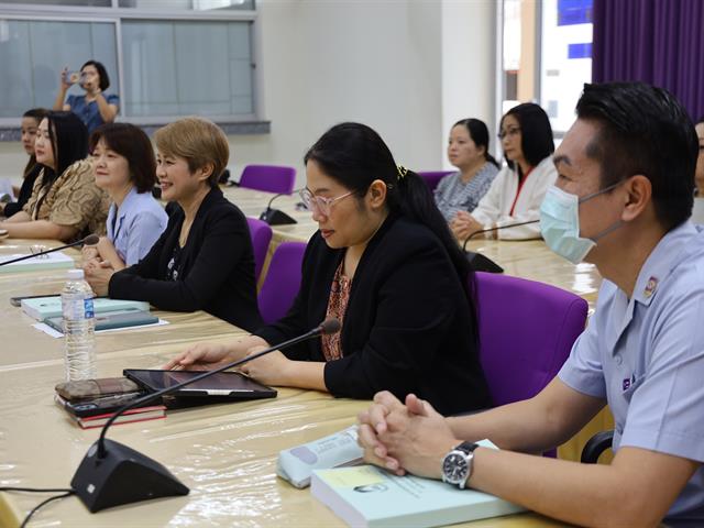 รับการประเมินคุณภาพการศึกษาภายใน ระดับหลักสูตร หลักสูตรพยาบาลศาสตรบัณฑิต ตามเกณฑ์ AUN QA Version 4.0 ประจำปีการศึกษา 2567 