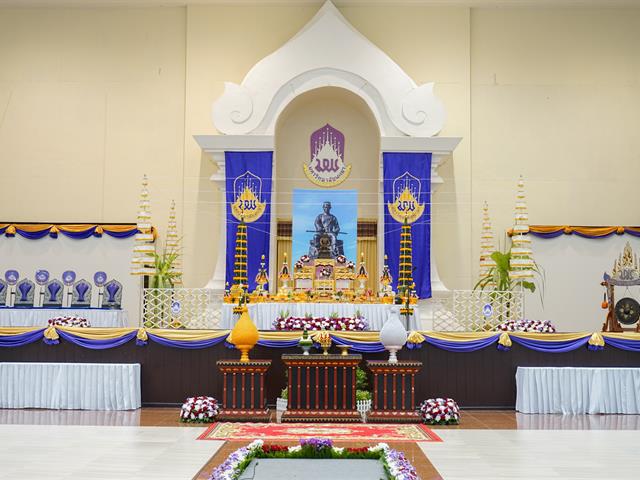 ศูนย์สิ่งแวดล้อมและการจัดการที่ยั่งยืน มหาวิทยาลัยพะเยา ร่วมพิธี ครบรอบ 15 ปี วันสถาปนามหาวิทยาลัยพะเยา 