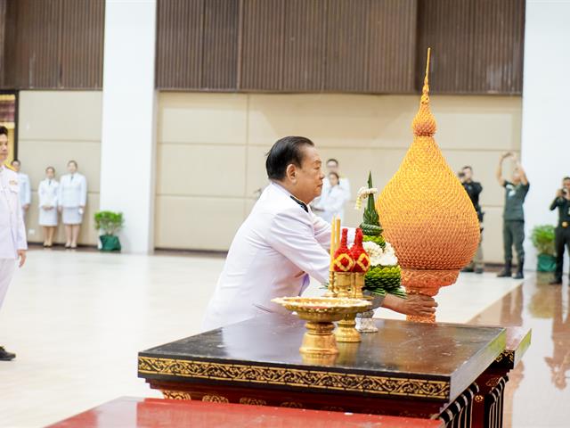 ศูนย์สิ่งแวดล้อมและการจัดการที่ยั่งยืน มหาวิทยาลัยพะเยา ร่วมพิธี ครบรอบ 15 ปี วันสถาปนามหาวิทยาลัยพะเยา 