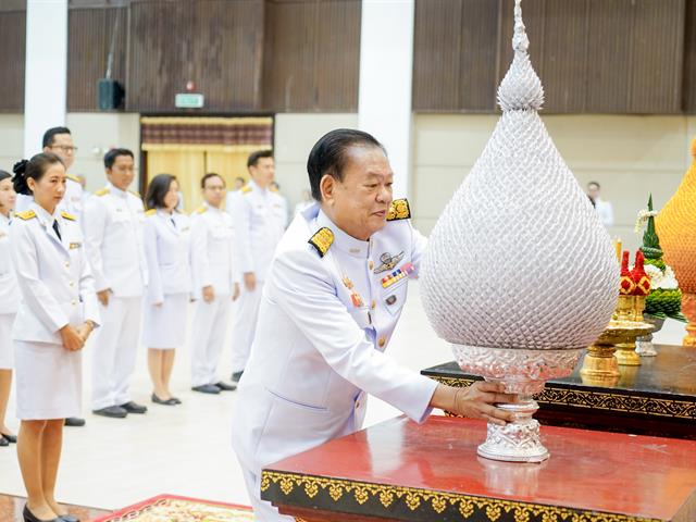 ศูนย์สิ่งแวดล้อมและการจัดการที่ยั่งยืน มหาวิทยาลัยพะเยา ร่วมพิธี ครบรอบ 15 ปี วันสถาปนามหาวิทยาลัยพะเยา 