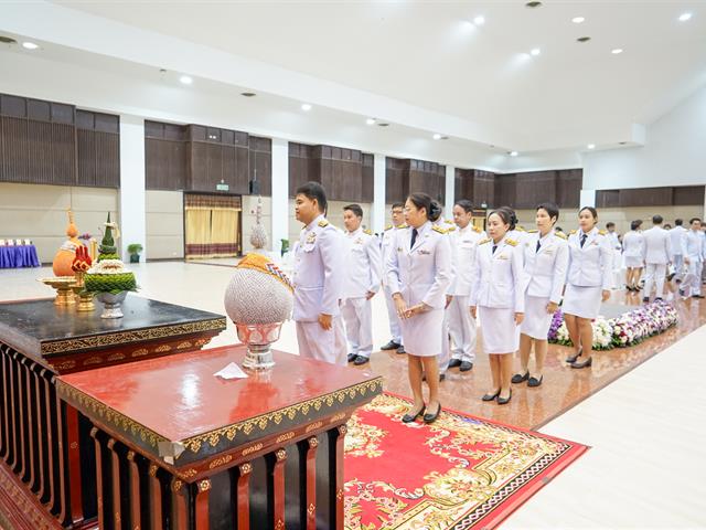 ศูนย์สิ่งแวดล้อมและการจัดการที่ยั่งยืน มหาวิทยาลัยพะเยา ร่วมพิธี ครบรอบ 15 ปี วันสถาปนามหาวิทยาลัยพะเยา 