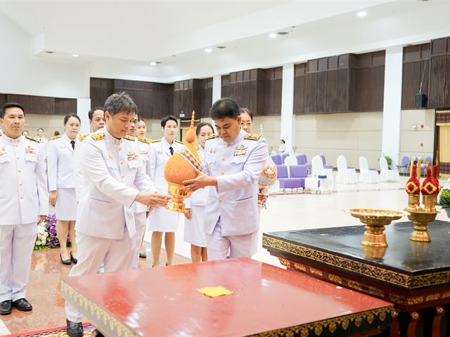 ศูนย์สิ่งแวดล้อมและการจัดการที่ยั่งยืน มหาวิทยาลัยพะเยา ร่วมพิธี ครบรอบ 15 ปี วันสถาปนามหาวิทยาลัยพะเยา 