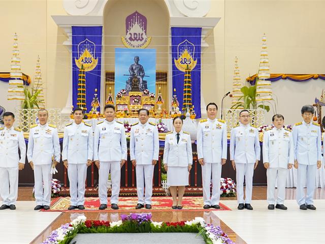 ศูนย์สิ่งแวดล้อมและการจัดการที่ยั่งยืน มหาวิทยาลัยพะเยา ร่วมพิธี ครบรอบ 15 ปี วันสถาปนามหาวิทยาลัยพะเยา 