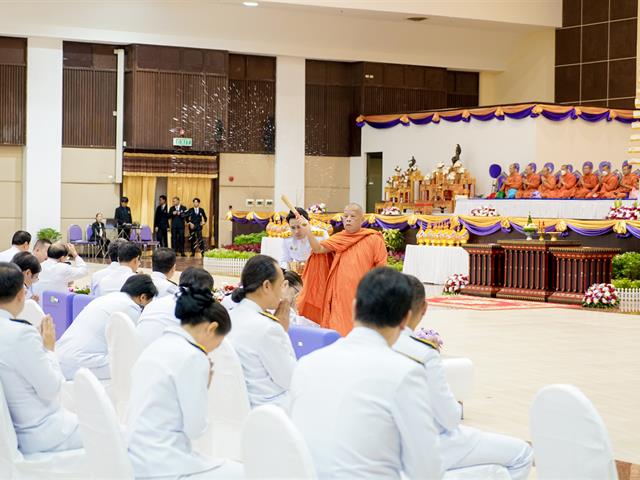 ศูนย์สิ่งแวดล้อมและการจัดการที่ยั่งยืน มหาวิทยาลัยพะเยา ร่วมพิธี ครบรอบ 15 ปี วันสถาปนามหาวิทยาลัยพะเยา 