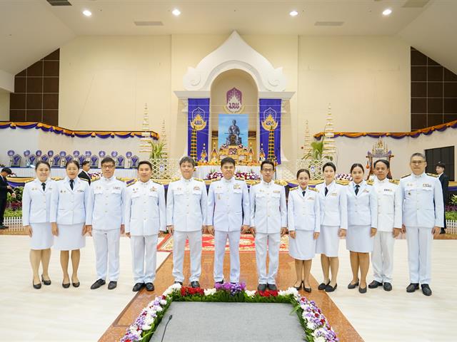 ศูนย์สิ่งแวดล้อมและการจัดการที่ยั่งยืน มหาวิทยาลัยพะเยา ร่วมพิธี ครบรอบ 15 ปี วันสถาปนามหาวิทยาลัยพะเยา 