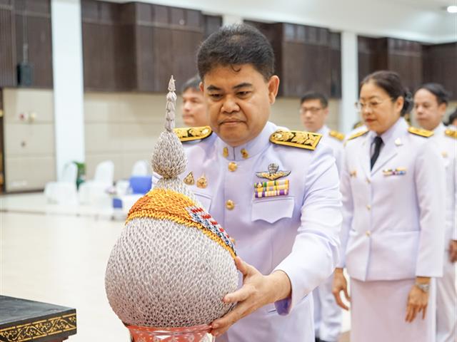 ศูนย์สิ่งแวดล้อมและการจัดการที่ยั่งยืน มหาวิทยาลัยพะเยา ร่วมพิธี ครบรอบ 15 ปี วันสถาปนามหาวิทยาลัยพะเยา 