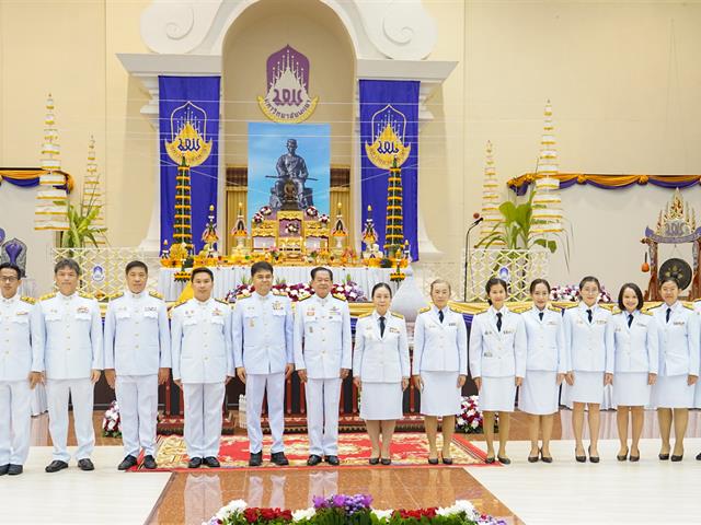 ศูนย์สิ่งแวดล้อมและการจัดการที่ยั่งยืน มหาวิทยาลัยพะเยา ร่วมพิธี ครบรอบ 15 ปี วันสถาปนามหาวิทยาลัยพะเยา 