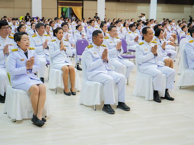 วิทยาลัยการศึกษา เข้าร่วมพิธีวันสถาปนามหาวิทยาลัยพะเยา ครบรอบ 15 ปี