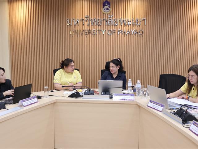 วิทยาลัยการจัดการ มหาวิทยาลัยพะเยา จัดอบรมเชิงปฏิบัติการ “การตรวจประเมินสำนักงานสีเขียวภายในสำนักงาน” (เกณฑ์ใหม่) 