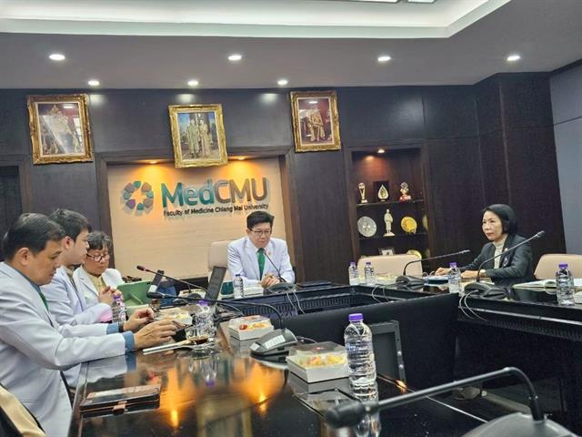 วิทยาเขตเชียงราย ศึกษาดูงาน TQA คณะแพทยศาสตร์ มช.