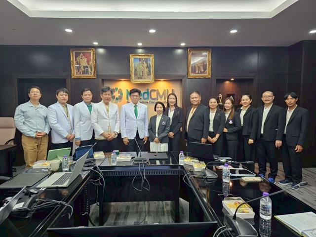 วิทยาเขตเชียงราย ศึกษาดูงาน TQA คณะแพทยศาสตร์ มช.