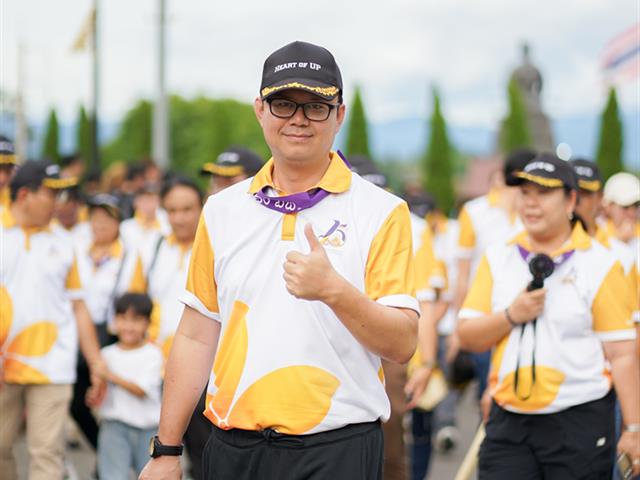 ศูนย์สิ่งแวดล้อมและการจัดการที่ยั่งยืน มหาวิทยาลัยพะเยา ร่วมประเพณีเดินขึ้น ม. ประจำปี 2568