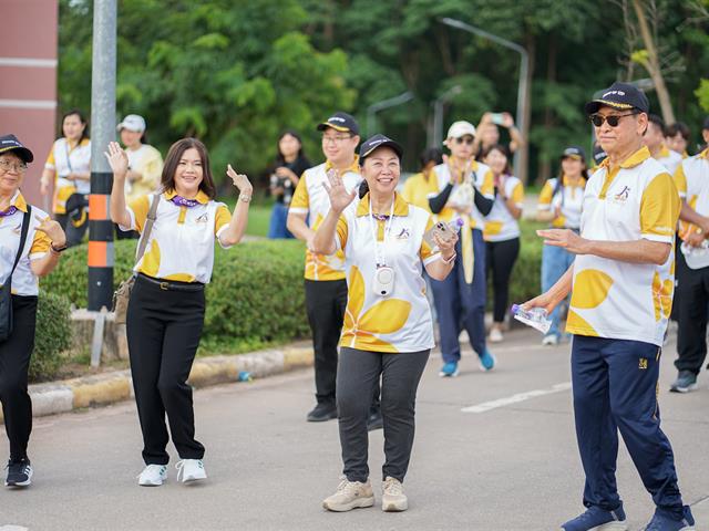 ศูนย์สิ่งแวดล้อมและการจัดการที่ยั่งยืน มหาวิทยาลัยพะเยา ร่วมประเพณีเดินขึ้น ม. ประจำปี 2568