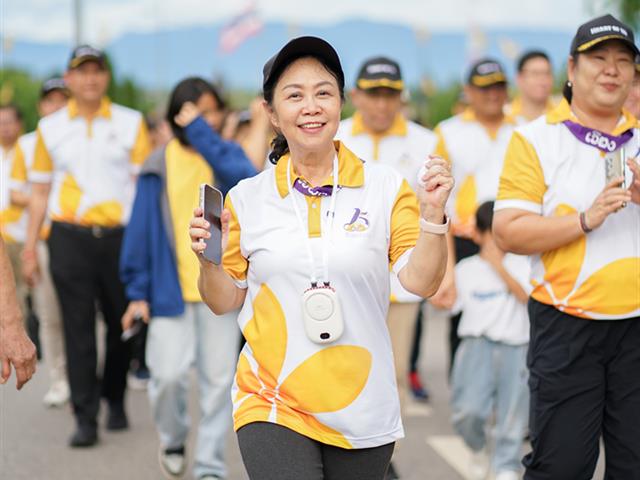 ศูนย์สิ่งแวดล้อมและการจัดการที่ยั่งยืน มหาวิทยาลัยพะเยา ร่วมประเพณีเดินขึ้น ม. ประจำปี 2568