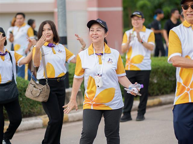 ศูนย์สิ่งแวดล้อมและการจัดการที่ยั่งยืน มหาวิทยาลัยพะเยา ร่วมประเพณีเดินขึ้น ม. ประจำปี 2568