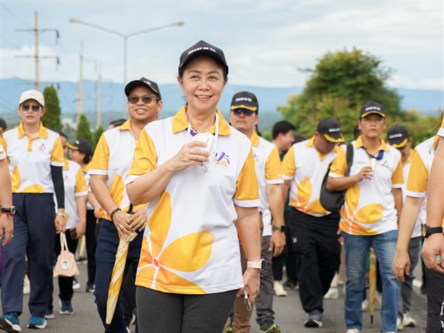 ศูนย์สิ่งแวดล้อมและการจัดการที่ยั่งยืน มหาวิทยาลัยพะเยา ร่วมประเพณีเดินขึ้น ม. ประจำปี 2568