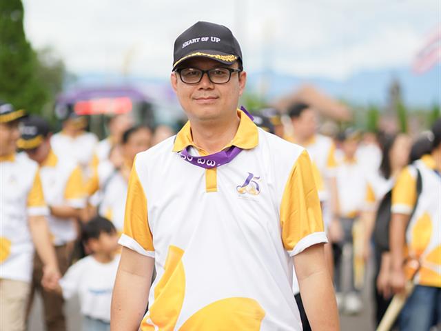ศูนย์สิ่งแวดล้อมและการจัดการที่ยั่งยืน มหาวิทยาลัยพะเยา ร่วมประเพณีเดินขึ้น ม. ประจำปี 2568