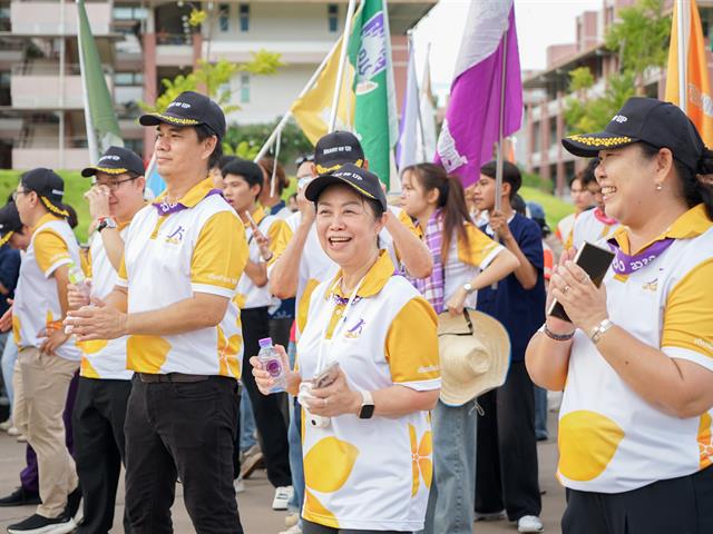ศูนย์สิ่งแวดล้อมและการจัดการที่ยั่งยืน มหาวิทยาลัยพะเยา ร่วมประเพณีเดินขึ้น ม. ประจำปี 2568