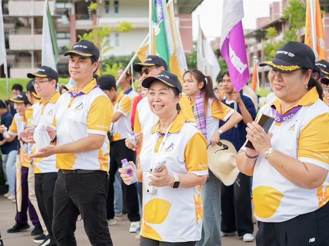 ศูนย์สิ่งแวดล้อมและการจัดการที่ยั่งยืน มหาวิทยาลัยพะเยา ร่วมประเพณีเดินขึ้น ม. ประจำปี 2568