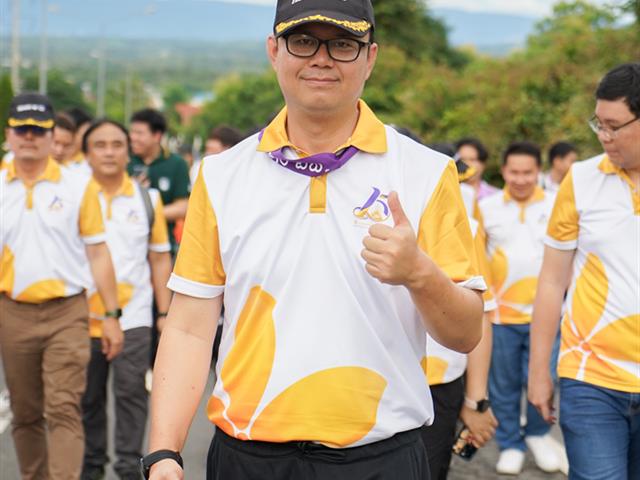 ศูนย์สิ่งแวดล้อมและการจัดการที่ยั่งยืน มหาวิทยาลัยพะเยา ร่วมประเพณีเดินขึ้น ม. ประจำปี 2568