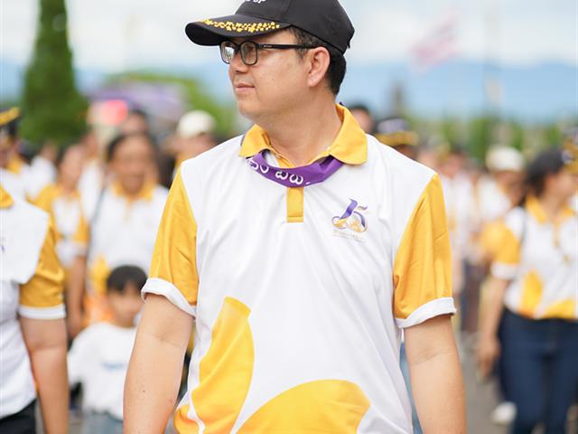 ศูนย์สิ่งแวดล้อมและการจัดการที่ยั่งยืน มหาวิทยาลัยพะเยา ร่วมประเพณีเดินขึ้น ม. ประจำปี 2568