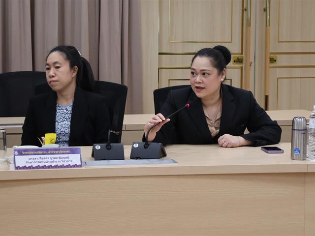 วิทยาลัยการจัดการ หลักสูตรศิลปศาสตรมหาบัณฑิต สาขาวิชาการจัดการการท่องเที่ยว โรงแรม และธุรกิจบริการ รับการประเมินคุณภาพการศึกษาภายในระดับหลักสูตร (AUN QA) ประจำปีการศึกษา 2567