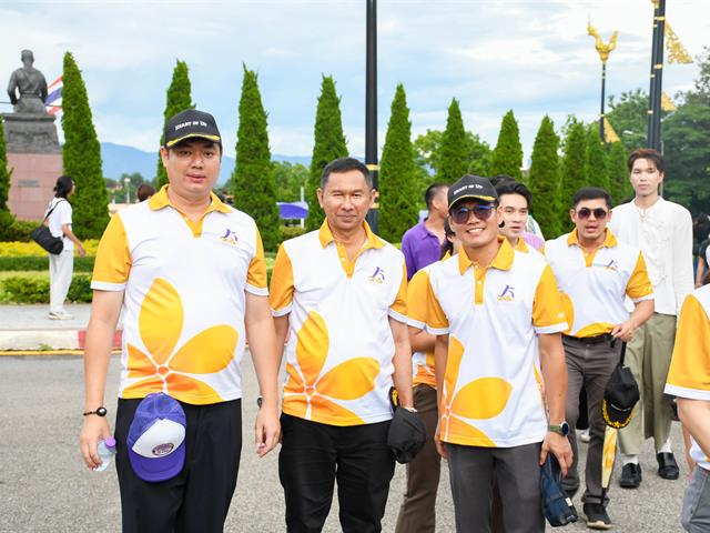 วิทยาลัยการศึกษา เข้าร่วมประเพณีเดินเข้า ม. มหาวิทยาลัยพะเยา ประจำปี 2568