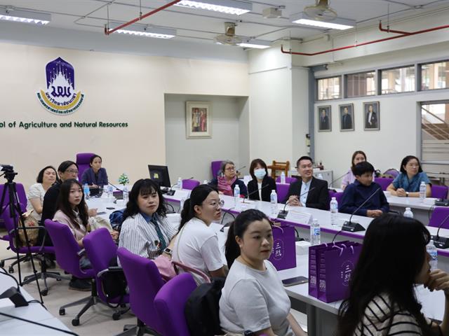อาจารย์และนักศึกษา จาก Chang Gung University of Science and Technology ศึกษาดูงานคณะพยาบาลศาสตร์ มหาวิทยาลัยพะเยา