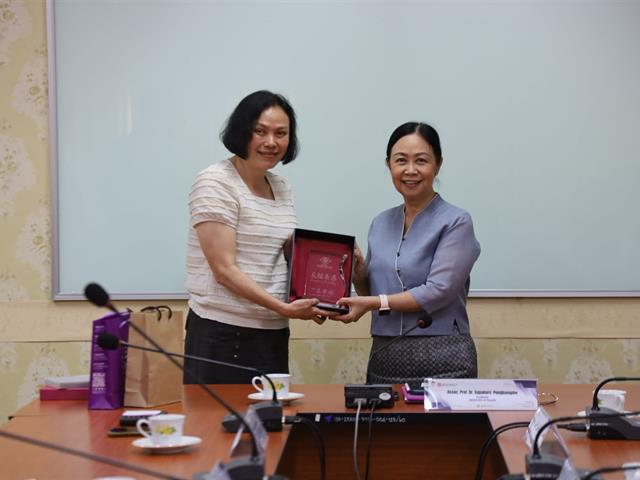 อาจารย์และนักศึกษา จาก Chang Gung University of Science and Technology ศึกษาดูงานคณะพยาบาลศาสตร์ มหาวิทยาลัยพะเยา
