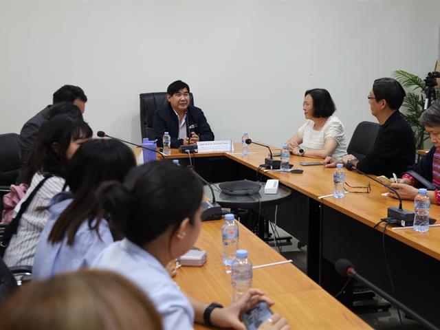 อาจารย์และนักศึกษา จาก Chang Gung University of Science and Technology ศึกษาดูงานคณะพยาบาลศาสตร์ มหาวิทยาลัยพะเยา