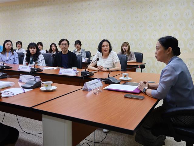 อาจารย์และนักศึกษา จาก Chang Gung University of Science and Technology ศึกษาดูงานคณะพยาบาลศาสตร์ มหาวิทยาลัยพะเยา