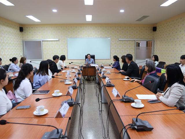 อาจารย์และนักศึกษา จาก Chang Gung University of Science and Technology ศึกษาดูงานคณะพยาบาลศาสตร์ มหาวิทยาลัยพะเยา