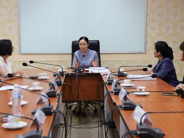 อาจารย์และนักศึกษา จาก Chang Gung University of Science and Technology ศึกษาดูงานคณะพยาบาลศาสตร์ มหาวิทยาลัยพะเยา