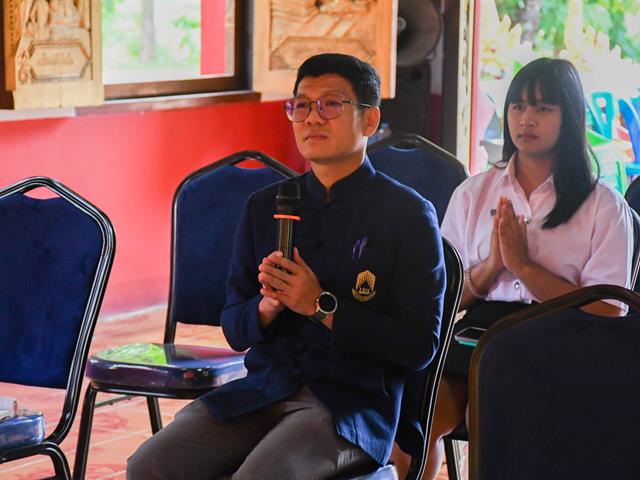 วิทยาลัยการศึกษา ถวายเทียนพรรษา สืบสานพุทธประเพณี เนื่องในเทศกาลเข้าพรรษา