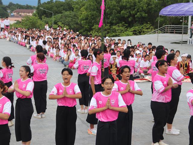 ประเพณีเดินเข้า ม. มหาวิทยาลัยพะเยา ประจำปีการศึกษา 2568 ลำนำปวงบุปผา สืบศรัทธา ป๋าเวณีวิถีเวียง