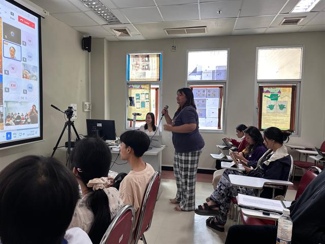 คณะศิลปศาสตร์จัดโครงการภาษาฝรั่งเศสเพื่อวิชาชีพ กิจกรรมย่อยที่ 2