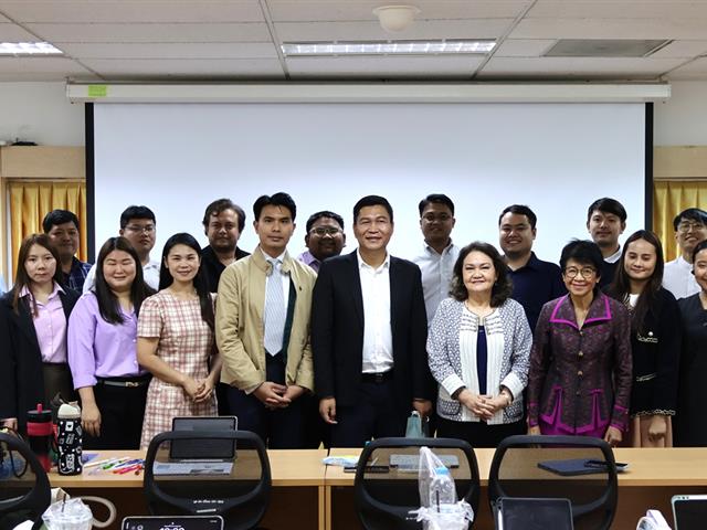 หลักสูตรการศึกษามหาบัณฑิต สาขาวิชาการบริหารการศึกษา จัดบรรยายพิเศษเรื่อง “การพัฒนากฎหมายการศึกษาเพื่อบูรณาการความร่วมมือของชุมชนในการจัดการศึกษา”