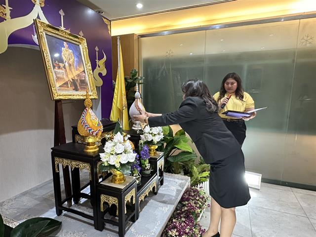 วิทยาลัยการจัดการ จัดพิธีถวายราชสดุดีเฉลิมพระเกียรติและถวายพระพรชัยมงคล พระบาทสมเด็จพระเจ้าอยู่หัว  28 กรกฎาคม 2568