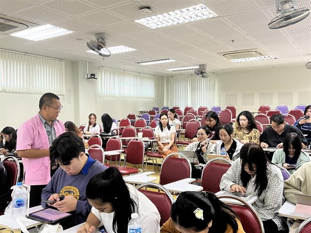 สาขาวิชาภาษาฝรั่งเศส คณะศิลปศาสตร์ จัดโครงการฝรั่งเศสวิชาการ “เรียนภาษาฝรั่งเศสอย่างชาญฉลาดด้วย AI: แนวทางการใช้เทคโนโลยีอย่างสมดุล”