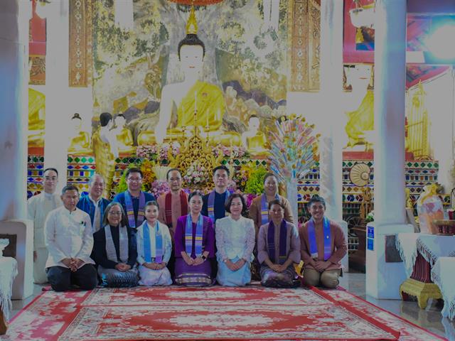 วิทยาลัยการศึกษา สืบสานประเพณีแห่ผ้าห่มพระธาตุจอมทอง ครั้งที่ 10 ประจำปี 2568 