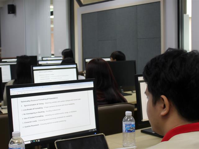 คณะศิลปศาสตร์ จัดโครงการภาษาอังกฤษเพื่อวิชาชีพ กิจกรรมที่ 3 “พัฒนาทักษะการแปล”
