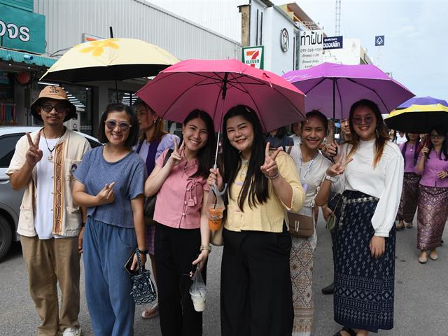 คณะวิศวกรรมศาสตร์ ร่วมสืบสานประเพณีแห่ผ้าห่มพระธาตุจอมทอง ครั้งที่ 10 ส่งเสริมขนบธรรมเนียมประเพณีอันดีงาม