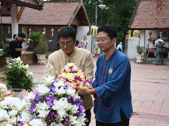 คณะวิศวกรรมศาสตร์ ร่วมสืบสานประเพณีแห่ผ้าห่มพระธาตุจอมทอง ครั้งที่ 10 ส่งเสริมขนบธรรมเนียมประเพณีอันดีงาม