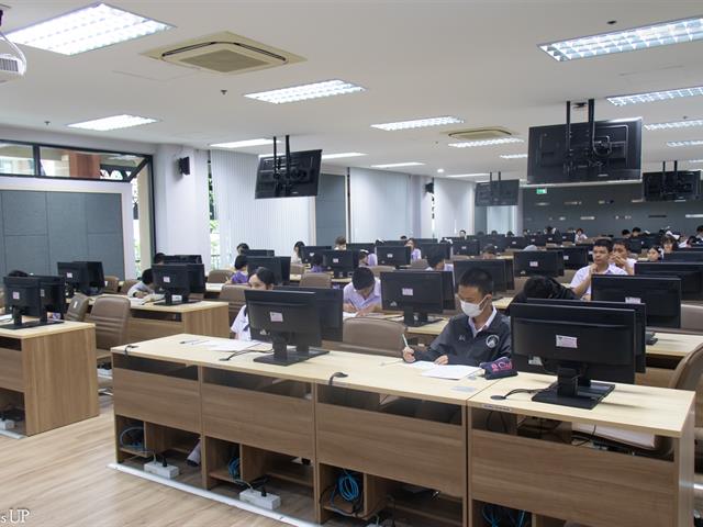 ศูนย์ภาษา คณะศิลปศาสตร์ จัดสอบวัดความรู้ภาษาอังกฤษ แก่นักเรียนระดับชั้นมัธยมศึกษา ปีที่ 4-6 โรงเรียนสาธิต มหาวิทยาลัยพะเยา