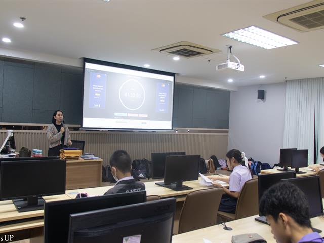ศูนย์ภาษา คณะศิลปศาสตร์ จัดสอบวัดความรู้ภาษาอังกฤษ แก่นักเรียนระดับชั้นมัธยมศึกษา ปีที่ 4-6 โรงเรียนสาธิต มหาวิทยาลัยพะเยา