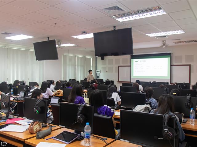 ศูนย์ภาษา คณะศิลปศาสตร์ จัดโครงการอบรมภาษาต่างประเทศ “ปรับพื้นฐานภาษาจีนแบบเข้ม”