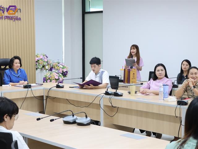 กองแผนงาน ได้รับเกียรติเป็นวิทยากรบรรยายในหัวข้อ "การบริหารจัดการแผนและงบประมาณในระบบ e-Budget" ให้แก่บุคลากรคณะทันตแพทยศาสตร์ มหาวิทยาลัยพะเยา