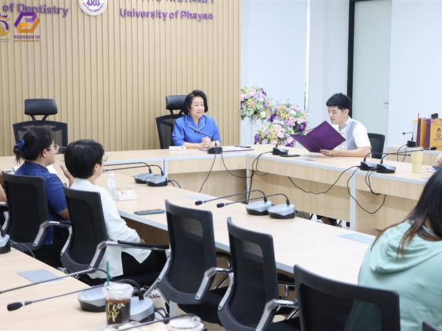 กองแผนงาน ได้รับเกียรติเป็นวิทยากรบรรยายในหัวข้อ "การบริหารจัดการแผนและงบประมาณในระบบ e-Budget" ให้แก่บุคลากรคณะทันตแพทยศาสตร์ มหาวิทยาลัยพะเยา